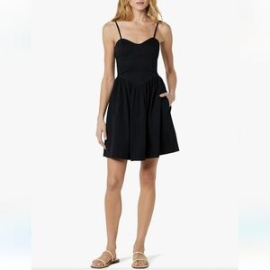 The Drop Women's Perla Shaped Waist Mini Dress Black, Large, NWT